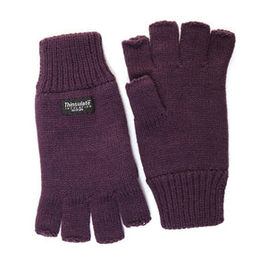 Womens Thinsulate Fingerless Gloves